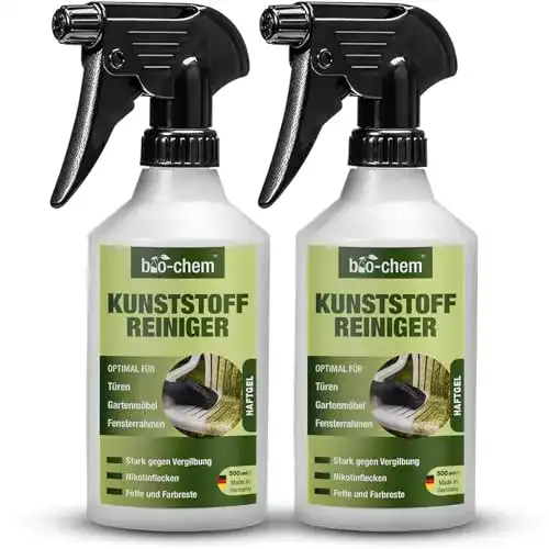 Nikotinentferner Bio-Chem Kunststoffreiniger 2x 500 ml für PVC