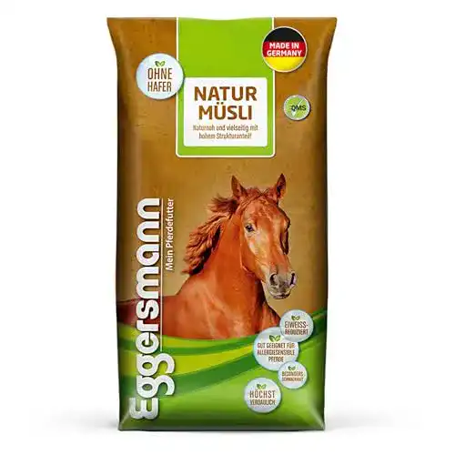 Pferdemüsli von Eggersmann – Natürliches Futter für Pferde