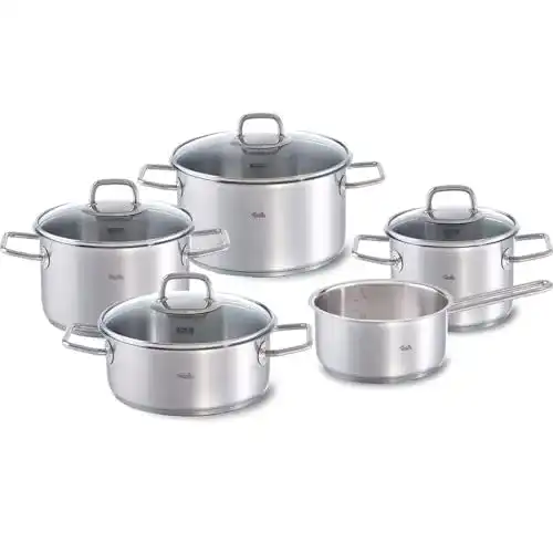Fissler Viseo Topfset, Edelstahl, 5-teilig, für alle Herdarten