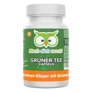 Grüner Tee Kapseln – Extrakt für natürliche Energie