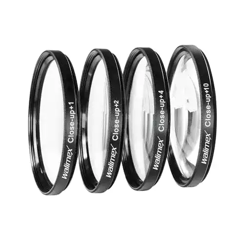 Makrolinse Walimex Close Up Makrolinsen-Set 58 mm