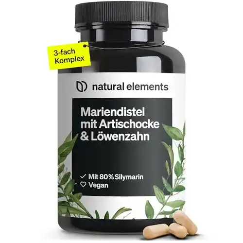 Leberkur mit Mariendistel, Artischocke und Löwenzahn Komplex