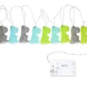 Navaris LED Lichterkette im Dino Design für den Außenbereich, 2m