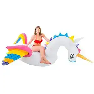 Aufblasbare Einhorn Luftmatratze von Goods+Gadgets