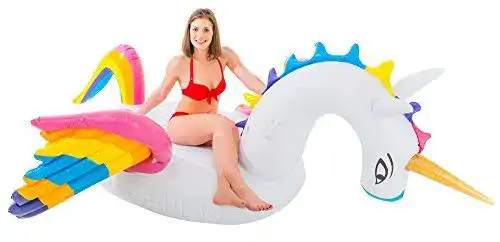 Aufblasbare Einhorn Luftmatratze von Goods+Gadgets