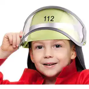 Feuerwehrhelm Balinco 112 für Kinder mit verstellbarer Größe