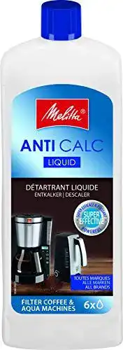 Flüssigentkalker Melitta Anti Calc für Filterkaffeemaschinen und Wasserkocher
