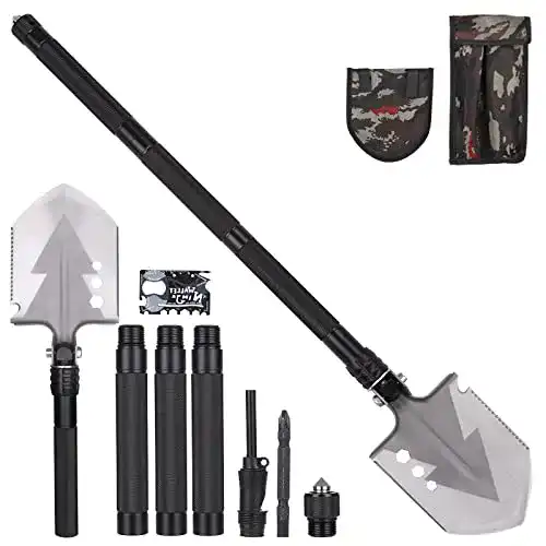 Klappspaten Sobeau 78 cm Robuste Klappschaufel für verschiedene Anwendungen