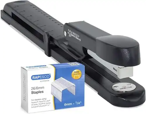 Langarmhefter Rapesco 1464 Germ-Savvy antibakteriell mit 5000 Heftklammern