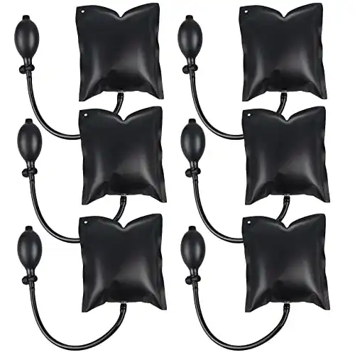 Montagekissen EXLECO 6 Stück Hebekissen Pumpkissen Air Pump