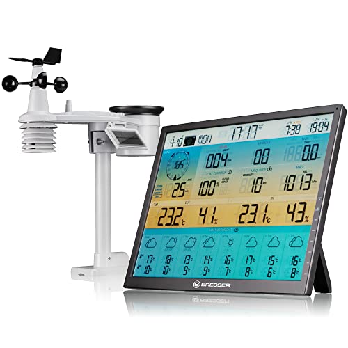 Bresser Wetterstation 8-Tage 4CAST XL WLAN mit Solar-Multisensor