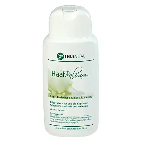 Basisches Shampoo und Haarbalsam IHLEVITAL 2 in 1, 200 ml
