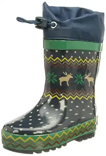 Gummistiefel für Jungen von Playshoes Unisex Kinderstiefel