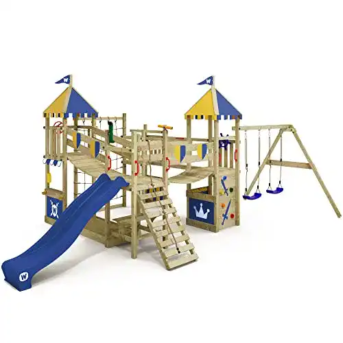 Spielturm Wickey Ritterburg Smart Queen mit Schaukel im Vergleich