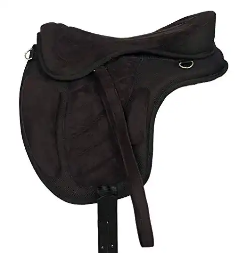 Reitsattel A&M Reitsport Baumloser Wanderreit Sattel Liberty Schwarz