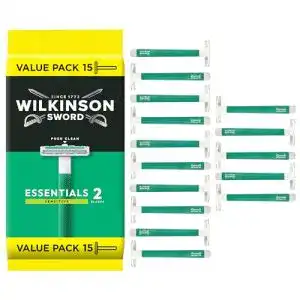 Einwegrasierer Wilkinson Sword Extra 2 Sensitive Herren, 10 + 5 Stück