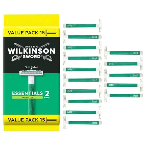 Einwegrasierer Wilkinson Sword Extra 2 Sensitive Herren, 10 + 5 Stück