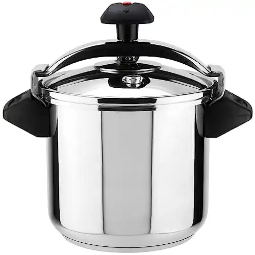 Schnellkochtopf 10 Liter Magefesa Inoxtar aus Edelstahl