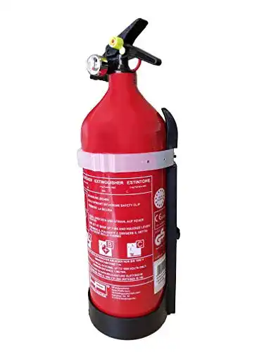 Feuerlöscher 2 kg mit Halterung für Fahrzeuge und Anwendungen