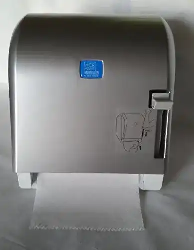 Handtuchrollenspender HCR Hygiene in Chromoptik mit 12 Rollen