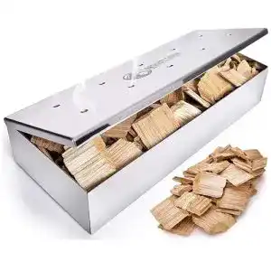 Räucherbox aus Edelstahl für BBQ von Mountain Grillers