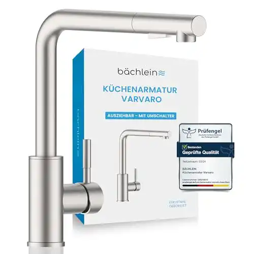 Bächlein Varvaro Spültischarmatur Küchenarmatur mit 360° Drehfunktion