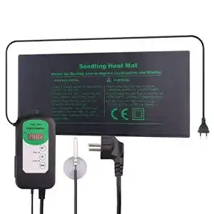 Heizmatte für Pflanzen mit Thermostat 18W 25,5 x 52,7 cm