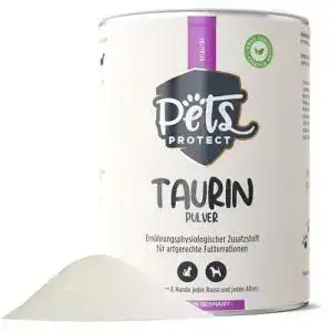 Taurin Pulver für Katzen und Hunde von Pets Protect, 150 g