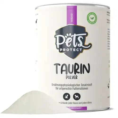 Taurin Pulver für Katzen und Hunde von Pets Protect, 150 g