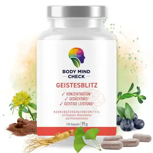 Gedächtnis-Tabletten BodyMindCheck Geistesblitz