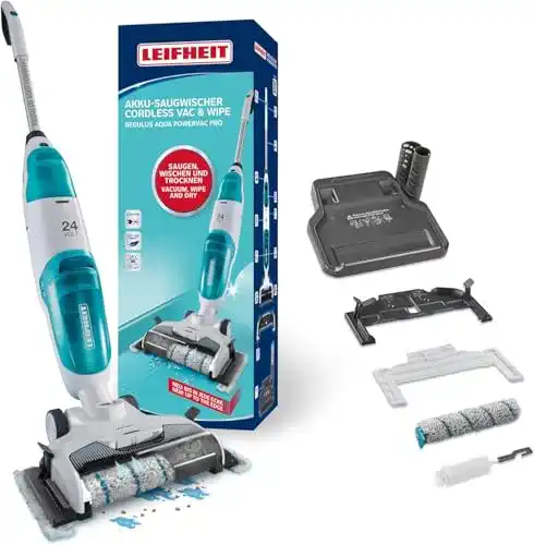 Leifheit Akku Saugwischer Regulus Aqua PowerVac Pro