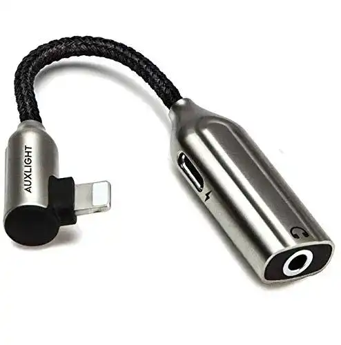 Auxlight AUX Adapter für iPhone Lightning-zu-Klinke Adapter