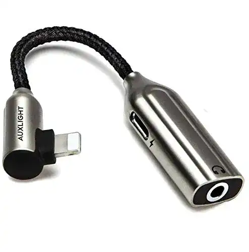 Auxlight AUX Adapter für iPhone Lightning-zu-Klinke Adapter