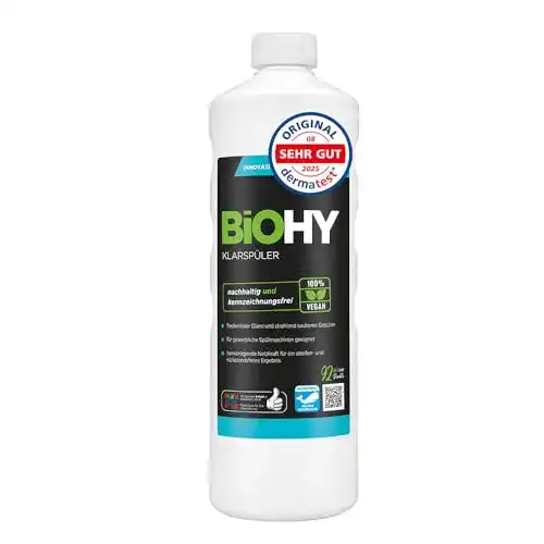 Klarspüler BiOHY 1l Flasche für Geschirrspüler