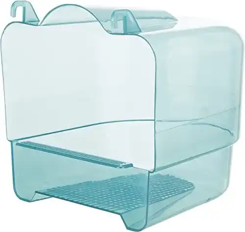 Vogelbad Trixie 54032 Badehaus, halbrund, 15 x 16 x 17 cm