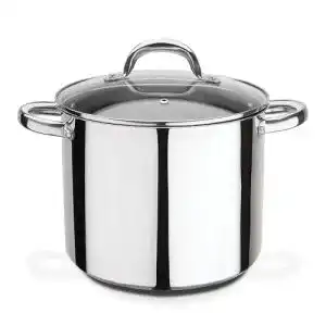 Kochtopf 10 Liter Gsw 990264 Montreal Gemüse-Kochtopf aus Edelstahl
