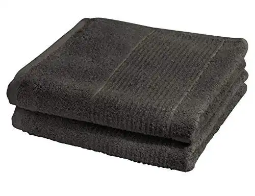 Fleuresse Frottier 2828 Handtücher 2er-Set in Anthrazit
