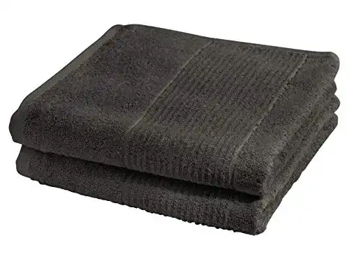 Fleuresse Frottier 2828 Handtücher 2er-Set in Anthrazit