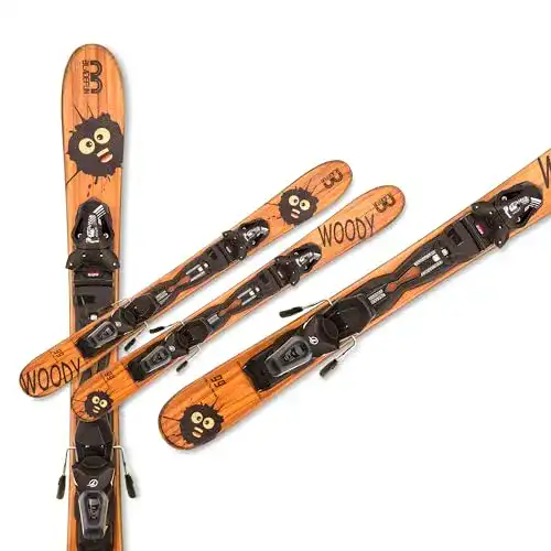Snowblades Bladefun Woody 99 cm mit Tyrolia Sicherheitsbindung
