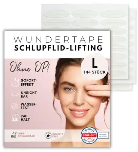 Schlupflid-Tape für effektive Lidstraffung ohne OP