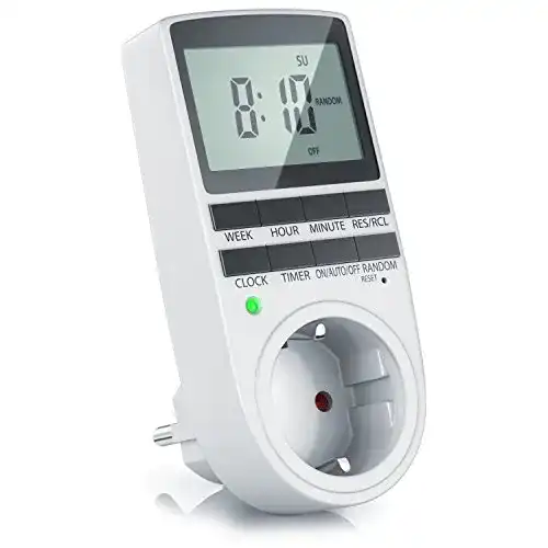 Digitale Zeitschaltuhr CSL-Computer mit 2,1 Zoll LCD-Display