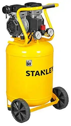 Stanley Kompressor 50l mit vertikalem Design und 1,3 PS Leistung