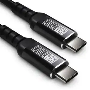 USB-C Kabel 3m von Cabletex Typ C USB 3.2 für Daten und Strom
