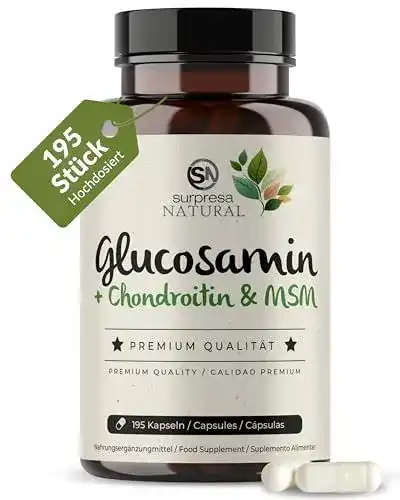 Glucosamin, Chondroitin und MSM hochdosiert für Gelenke