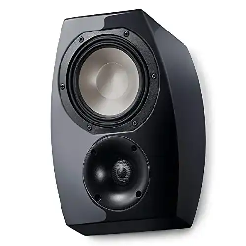 Dolby Atmos Lautsprecher Canton AR 800 in Schwarz Hochglanz