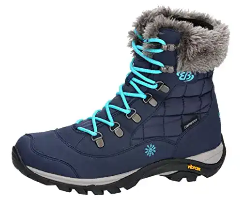 Brütting Himalaya Winterstiefel für Damen in Marine/Türkis, Größe 36 EU