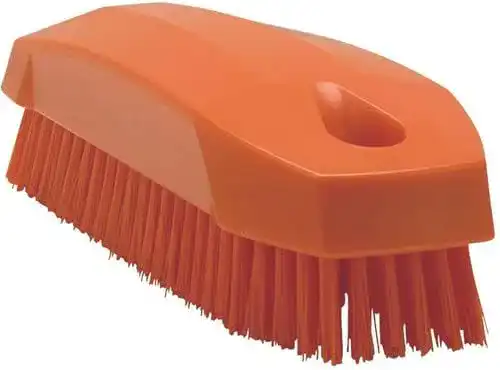 Nagelbürste Vikan Polyester 6440 in Orange für effektive Reinigung