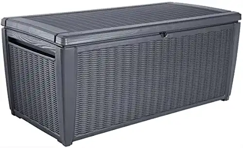 Wasserdichte Auflagenbox Keter Sumatra für Garten und Terrasse