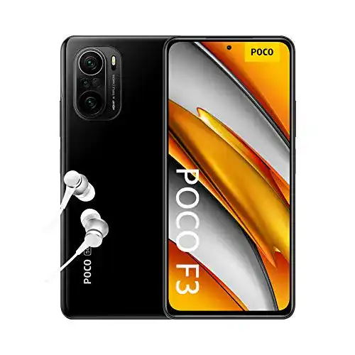 Xiaomi Poco F3 5G – Vertragsfreies Smartphone mit Kopfhörern