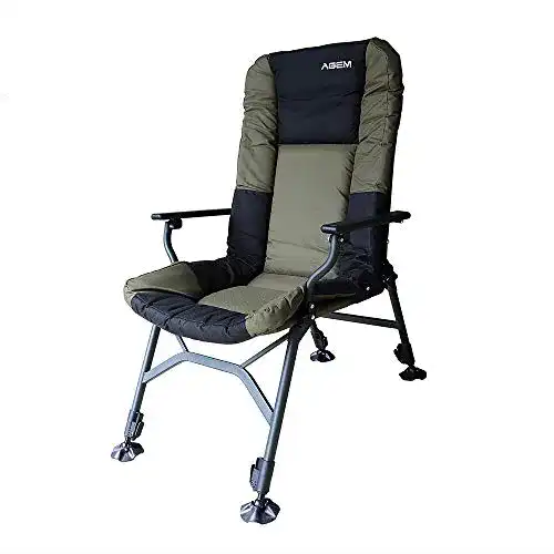 Campingstuhl AGEM Faltbar für Angler und Outdoor-Aktivitäten